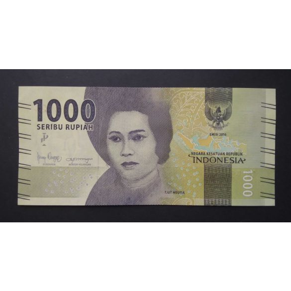 Indonézia 1000 Rupiah 2016 Unc 