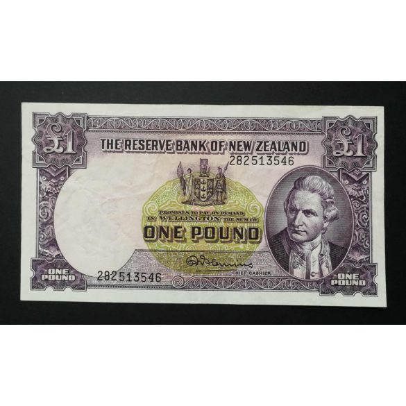 New Zealand 1 Pound 1967 VF