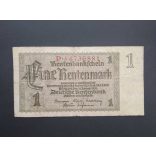 Germany 1 Rentenmark 1937 VG+