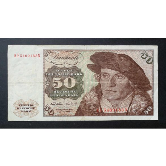 Németország 50 Mark 1970 F