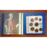 Italy 8 piece Euro set 2002 UNC