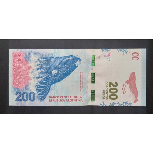 Argentína 200 Pesos 2016 UNC