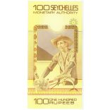 Seychelles 100 Rupees 1980 UNC