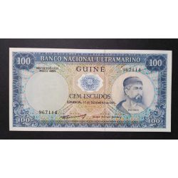 Portugál-Guinea 100 Escudos 1971 UNC 