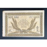 French Indochina 10 Cents 1942 XF