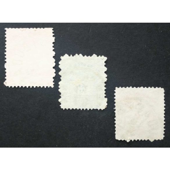 Hungary 1874 Letter, coloured cipher 3 pcs used