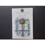 France 10 Euro 2014 Egalité commemorative coin in decorative packaging