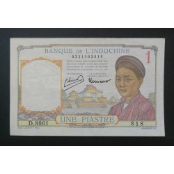 French Indochina 1 Piastre 1949 VF+