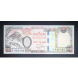 Nepal 1000 Rupees 2019 UNC 