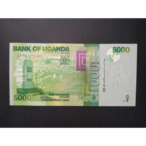 Uganda 5000 Shillings 2010 UNC