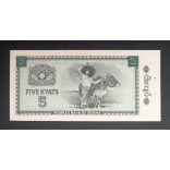 Burma 5 Kyats 1965 Unc- 
