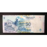 Argentina 50 Pesos 2015 UNC