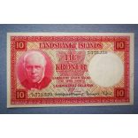 Iceland 10 Kronur 1948 aUNC