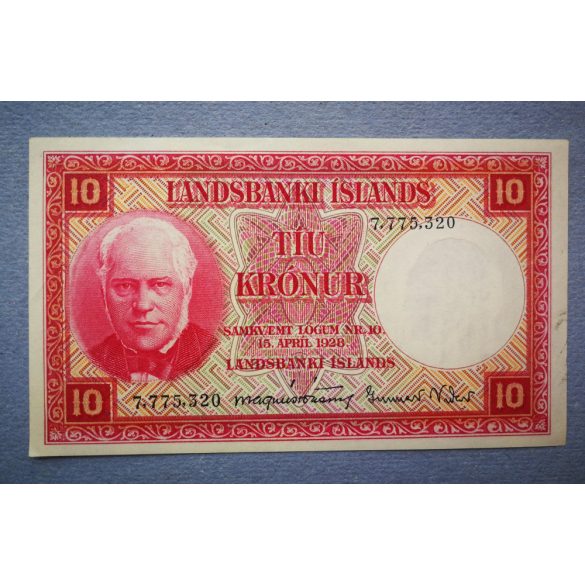 Iceland 10 Kronur 1948 aUNC