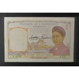 Francia Indokína 1 Piastre 1936 VF
