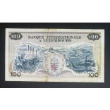 Luxembourg 100 Francs 1968 F