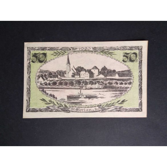 Austria 50 Heller 1920 Aunc St. Florian