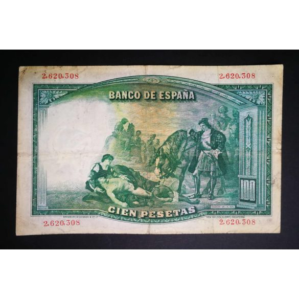 Spain 100 Pesetas 1931 F+