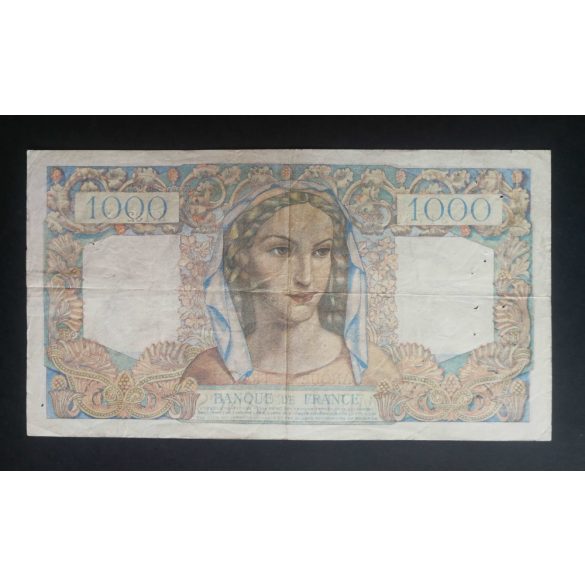 France 1000 Francs 1945 F