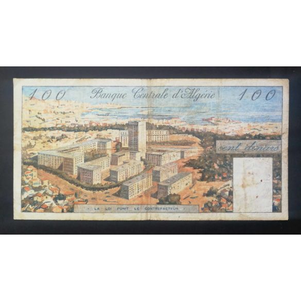 Algéria 100 Dinars 1964 VG+