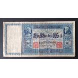 Germany 100 Mark 1908 F