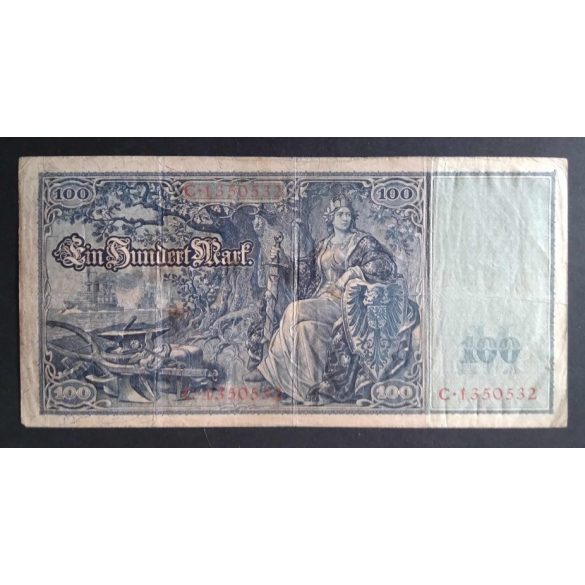Germany 100 Mark 1908 F