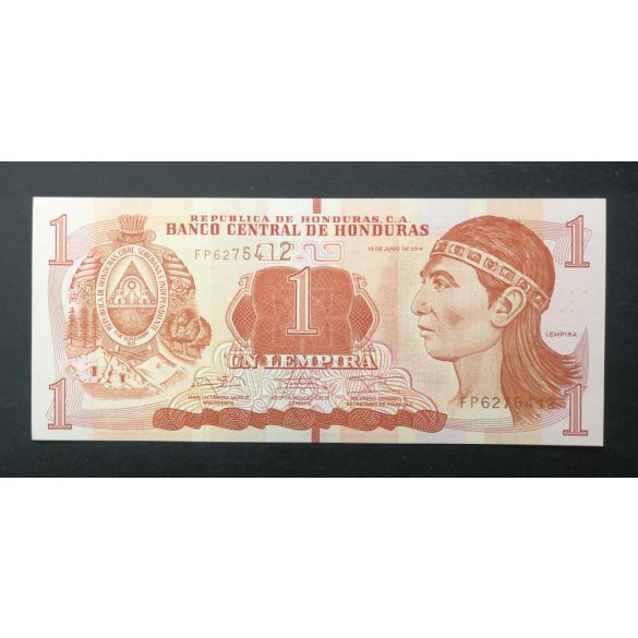 Honduras 1 Lempira 2014 UNC