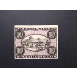 Austria 10 Heller 1920 Unc Dürnstein 