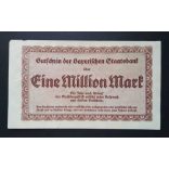 Germany 1 Million Mark 1923 XF Munich
