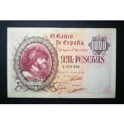 Spain 1000 Pesetas 1940 F