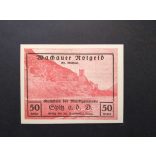 Austria 50 Heller 1920 Unc Spitz an der Donau, St. Michel