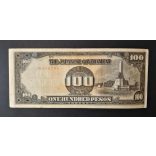 Philippines Japanese Occupation 100 Pesos 1944 F