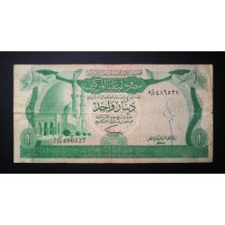 Líbia 1 Dinar 1981 F