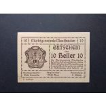 Austria 10 Heller 1920 Unc- Mauthausen 
