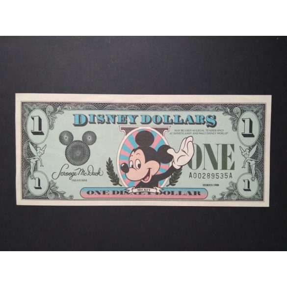 Disney 1 Dollar 1988 XF