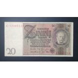 Germany 20 Reichsmark 1929 VF