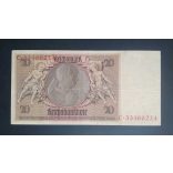 Germany 20 Reichsmark 1929 VF