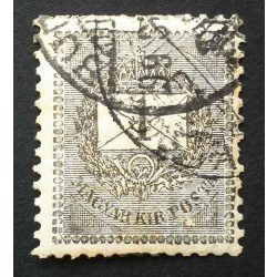   Hungary 1899 Letter, black cipher 1 kr. perf. 12 : 11 3/4 BUD(APEST) used