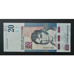 Guatemala 20 Quetzales 2020 UNC