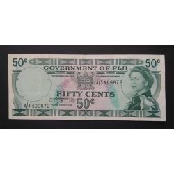 Fidzsi-szigetek 50 Cents 1971 VF 