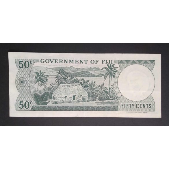 Fiji 50 Cents 1971 VF 