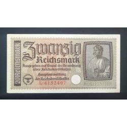Germany 20 Reichsmark 1940-45 XF