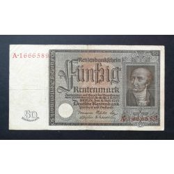 Germany 50 Rentenmark 1934 F