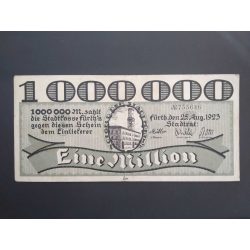 Germany 1 Million Mark Fürth 1923 VF 