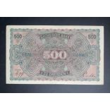 Germany 500 Mark 1922 VF+