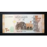 Syria 200 Pounds 2021 Unc