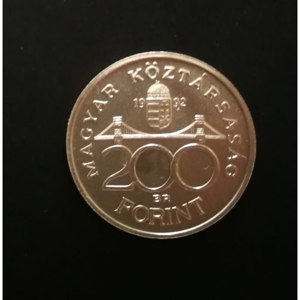 Hungary 200 HUF 1992 UNC silver