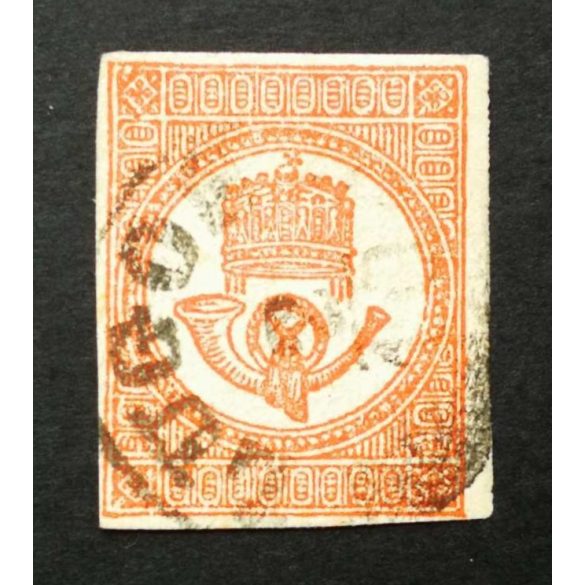 Hungary 1871 newspaper stamp LUGOS