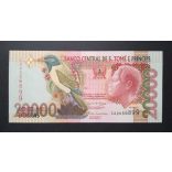 Sao Tome and Principe 20000 Dobras 2004 UNC 