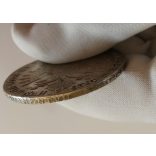 Magyarország I. Ferenc  konvenciós tallér 1825 G Nagybánya gVF/aXF ezüst